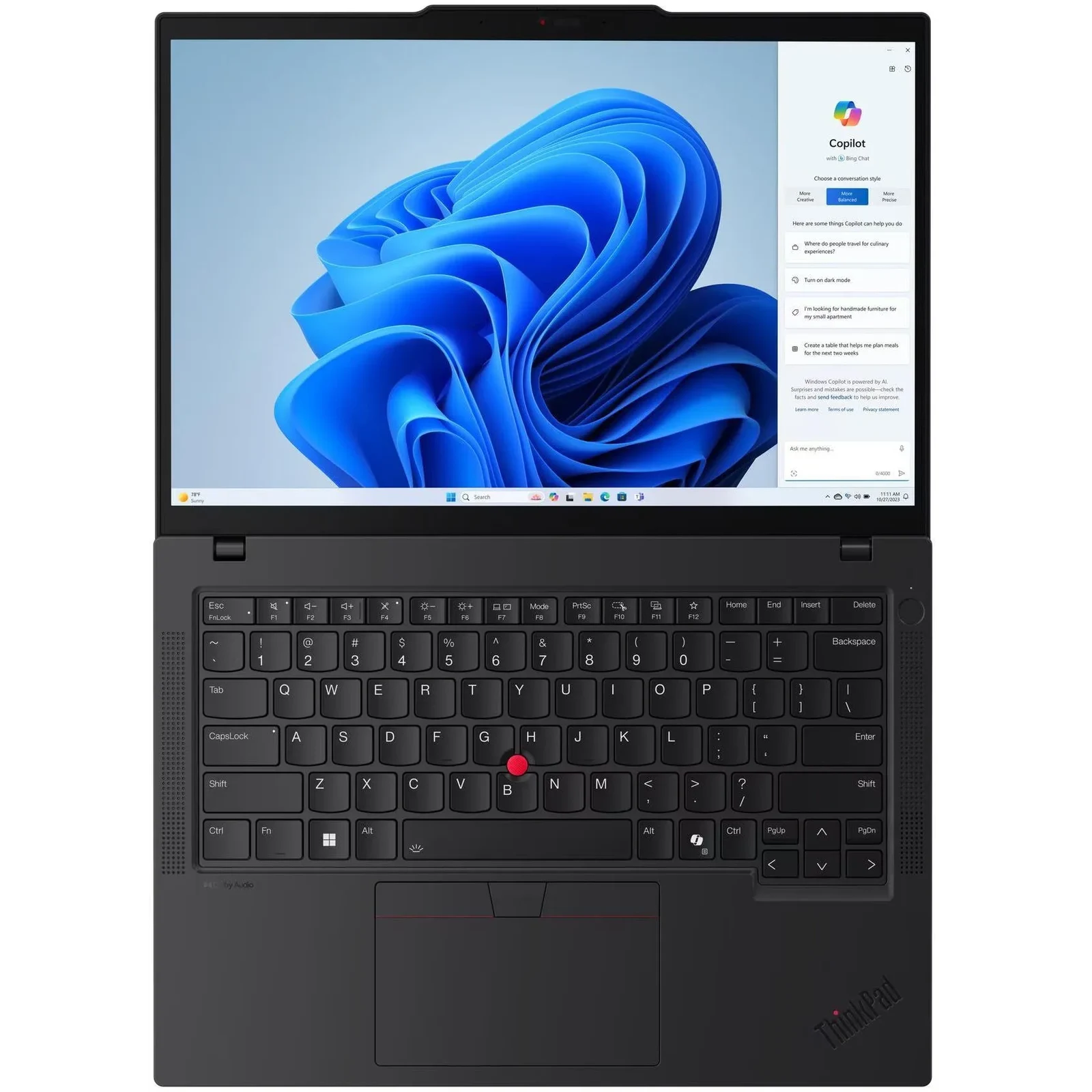 Ноутбук Lenovo ThinkPad T14 G5 (21MC004YUS) 14.0" WUXGA Touch IPS AG 400nits, AMD Ryzen 7 PRO 8840U,32GB DDR5, 512GB SSD M.2, Radeon 780M Graphics — фото 5