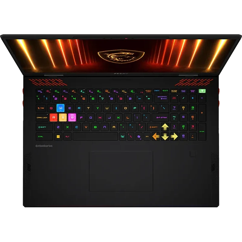 Ноутбук MSI Raider A18 HX A9WIG-408RU (9S7-182L72-408-Win11) AMD Ryzen 9 9955HX3D/32Gb (2*16 D5)/SSD2Tb/RTX5080 16Gb (175W)/18"/MiniLED/WQUXGA/3840x2400 — фото 2