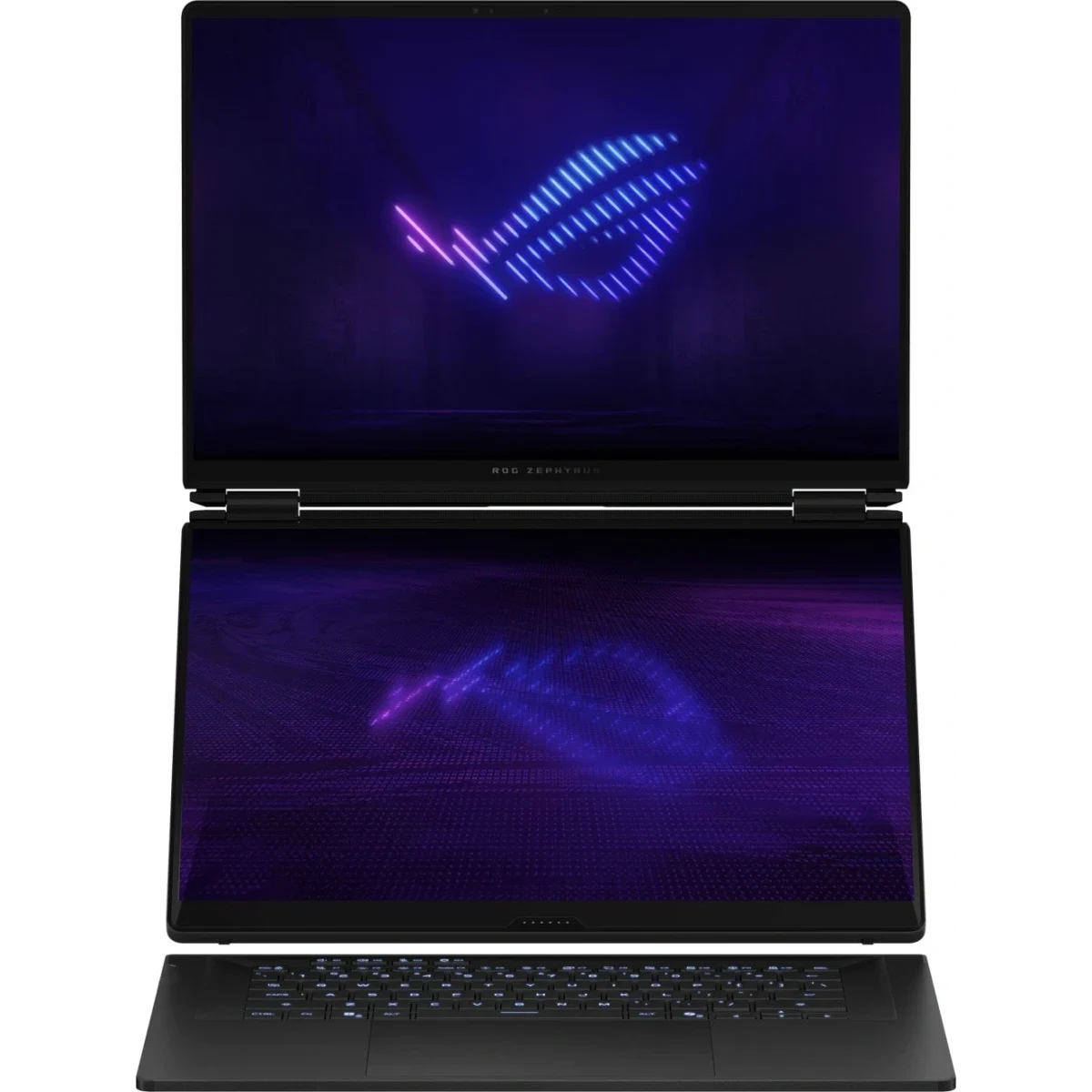 Ноутбук Asus ROG Zephyrus Duo 16 GX651AR-SR058W (90NR0NR2-M00260-Win11H) Core Ultra 9 386H 32Gb SSD1Tb NVIDIA GeForce RTX5070Ti 12Gb 16" OLED Touch 3K — фото 2