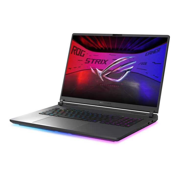 Ноутбук ASUS ROG Strix G18 G815JMR-S9063 (90NR0LE1-M00360-Win11Pro) i9-14900HX 16Gb SSD 1Tb NVIDIA RTX 5060 8Gb 18 WQXGA IPS 90Вт*ч Серый — фото 3