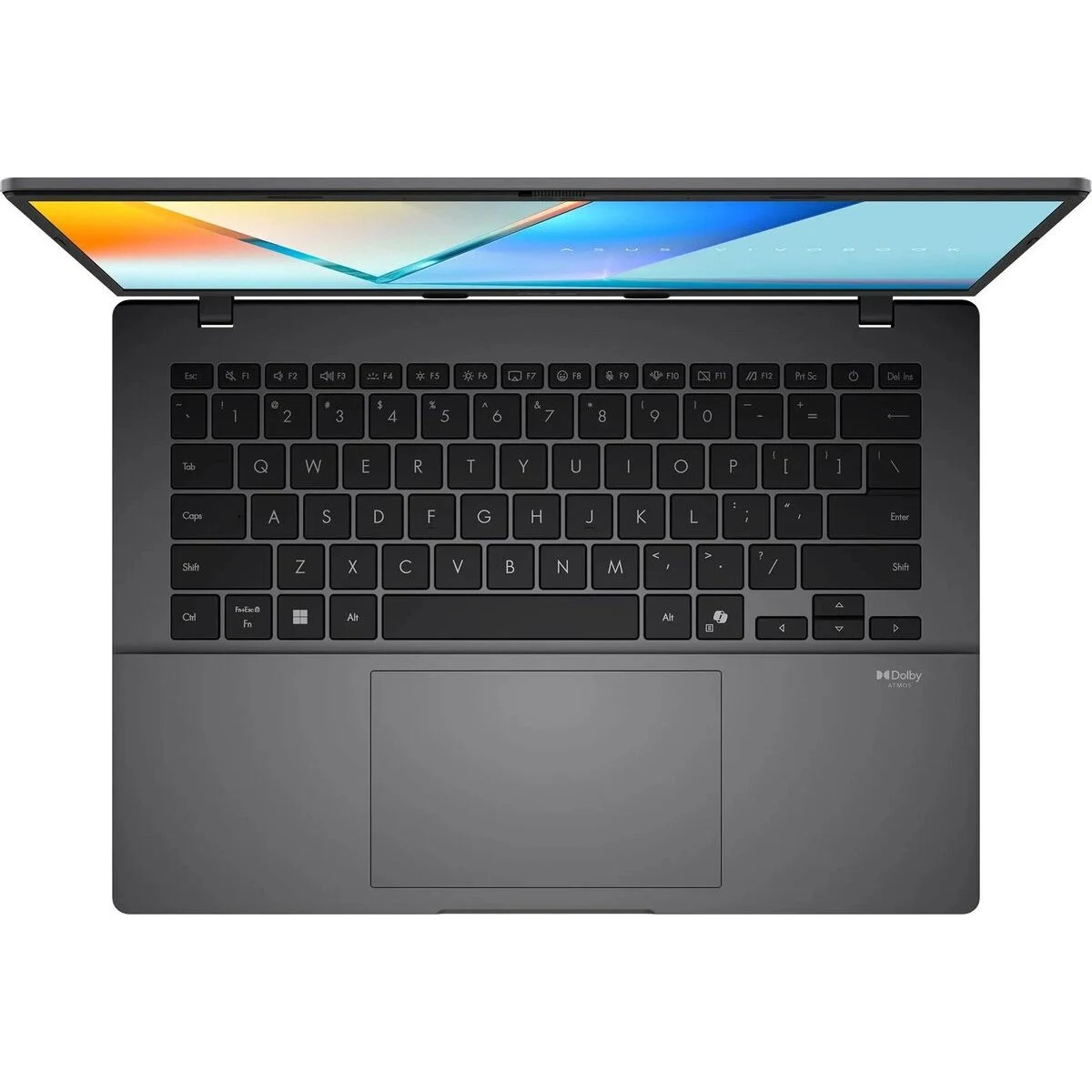 Ноутбук Asus VivoBook S14 S3407CA-LY134 (90NB16J2-M00A30) Core Ultra 7 255H 32Gb SSD1Tb Intel Graphics 14" IPS WUXGA 1920x1200 без ОС grey WiFi BT Cam — фото 5