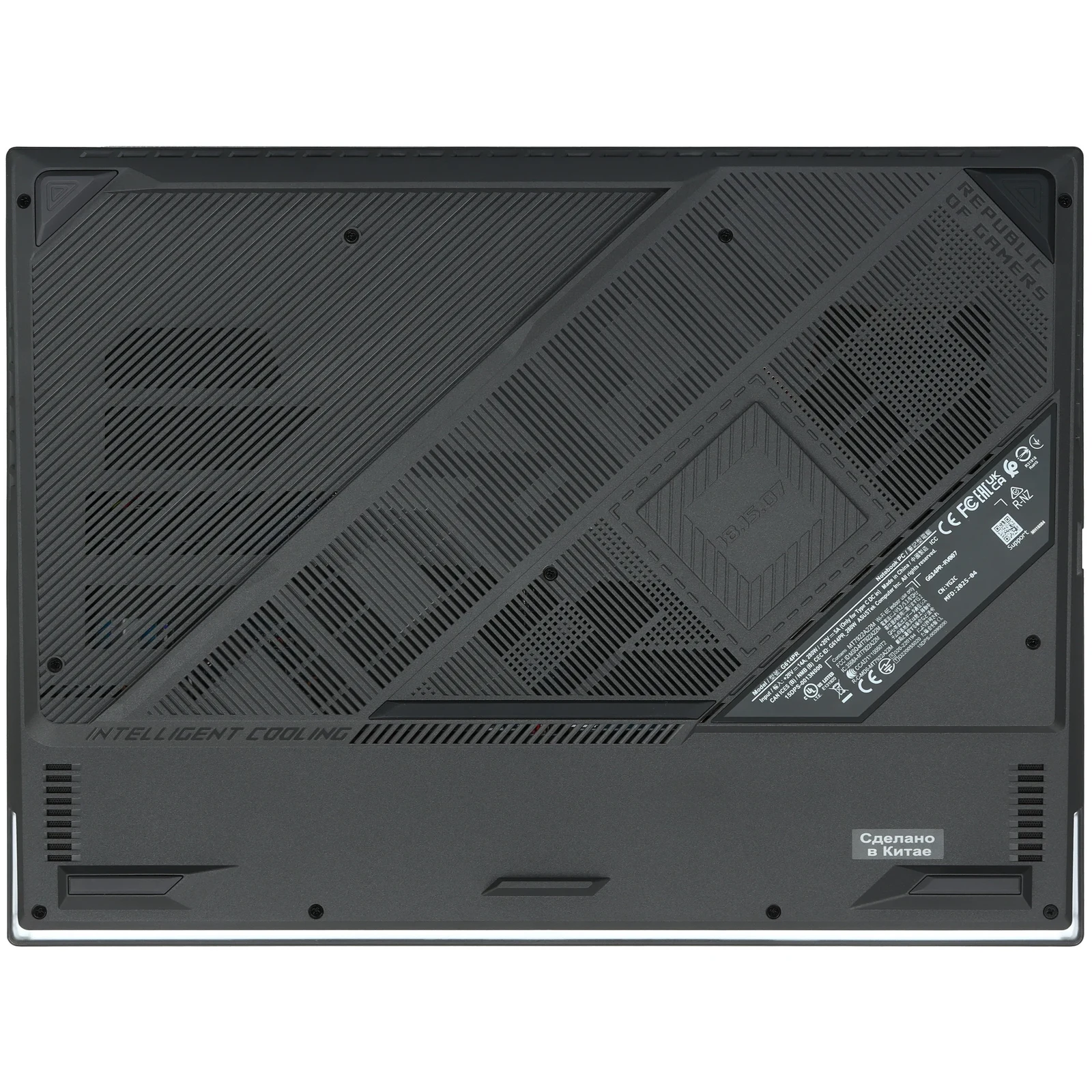 Ноутбук ASUS ROG Strix G16 G614PR-RV089 (90NR0NJ7-M00620_Win11P)AMD Ryzen 9 8940HX 2400MHz/16"/1920x1200/32GB/1024GB SSD/NVIDIA GeForce RTX 5070 Ti — фото 17
