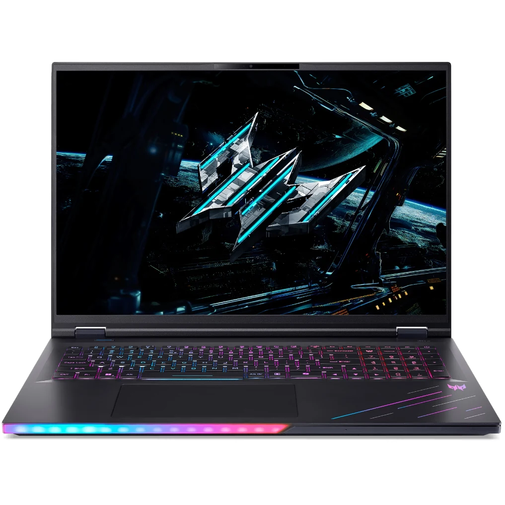 Ноутбук Acer Predator Helios 18 AI PH18-73-98UM (NH.QVZCD.008) Core Ultra 9 275HX 32Gb SSD1Tb NVIDIA GeForce RTX5080 16Gb 18"IPS WQXGA безОС black WiFi