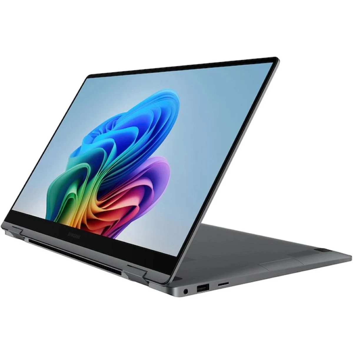 Ноутбук Samsung Galaxy Book 5 360 NP750 (NP750QHA-LG1IN) Core Ultra 5 226V 16Gb SSD512Gb Intel Arc 130V 15.6" AMOLED Touch FHD (1920x1080) Win11H grey — фото 4