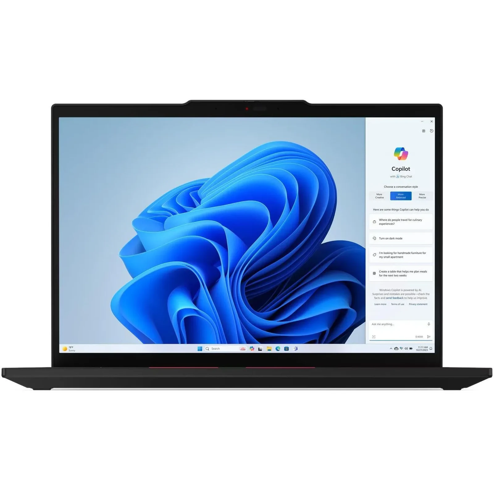 Ноутбук Lenovo ThinkPad T14 G5 (21MC004YUS) 14.0" WUXGA Touch IPS AG 400nits, AMD Ryzen 7 PRO 8840U,32GB DDR5, 512GB SSD M.2, Radeon 780M Graphics — фото 2