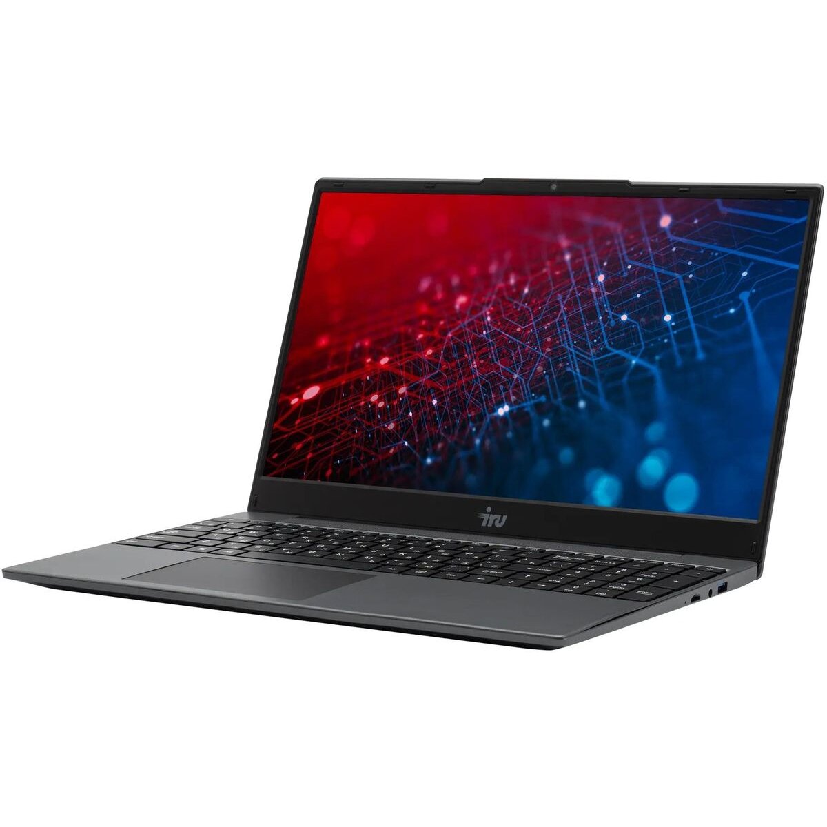 Ноутбук iRU Tactio 15PHR (2150145) 15.6", IPS, AMD Ryzen 5 7430U 2.3ГГц, 6-ядерный, 8ГБ 256ГБ SSD, AMD Radeon Graphics, Windows 11 Pro, черный — фото 3