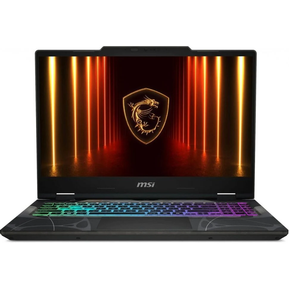 Ноутбук MSI Cyborg 15 C2WE-016XRU (9S7-15T121-016) Core 7 240H 16Gb SSD1Tb NVIDIA GeForce RTX5050 8Gb 15.6" IPS FHD (1920x1080) FreeDOS grey WiFi BT