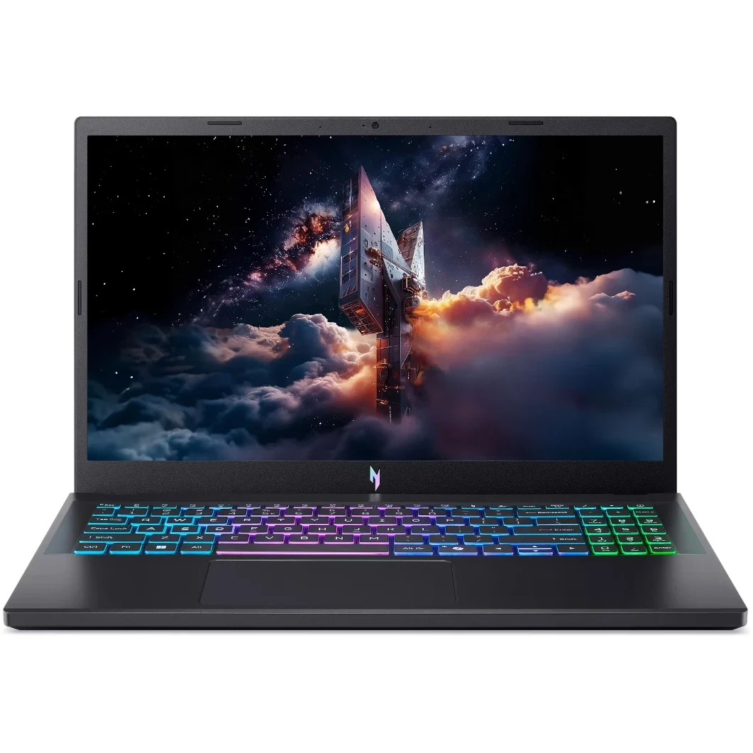 Ноутбук Acer Nitro V 15 ANV15-A31-R6GF (NH.U3RER.004-Win11Pro) Ryzen 7 170 16Gb SSD 512Gb NVIDIA RTX 5060 8Gb 15,6 FHD IPS Cam 76Вт*ч Черный — фото 1