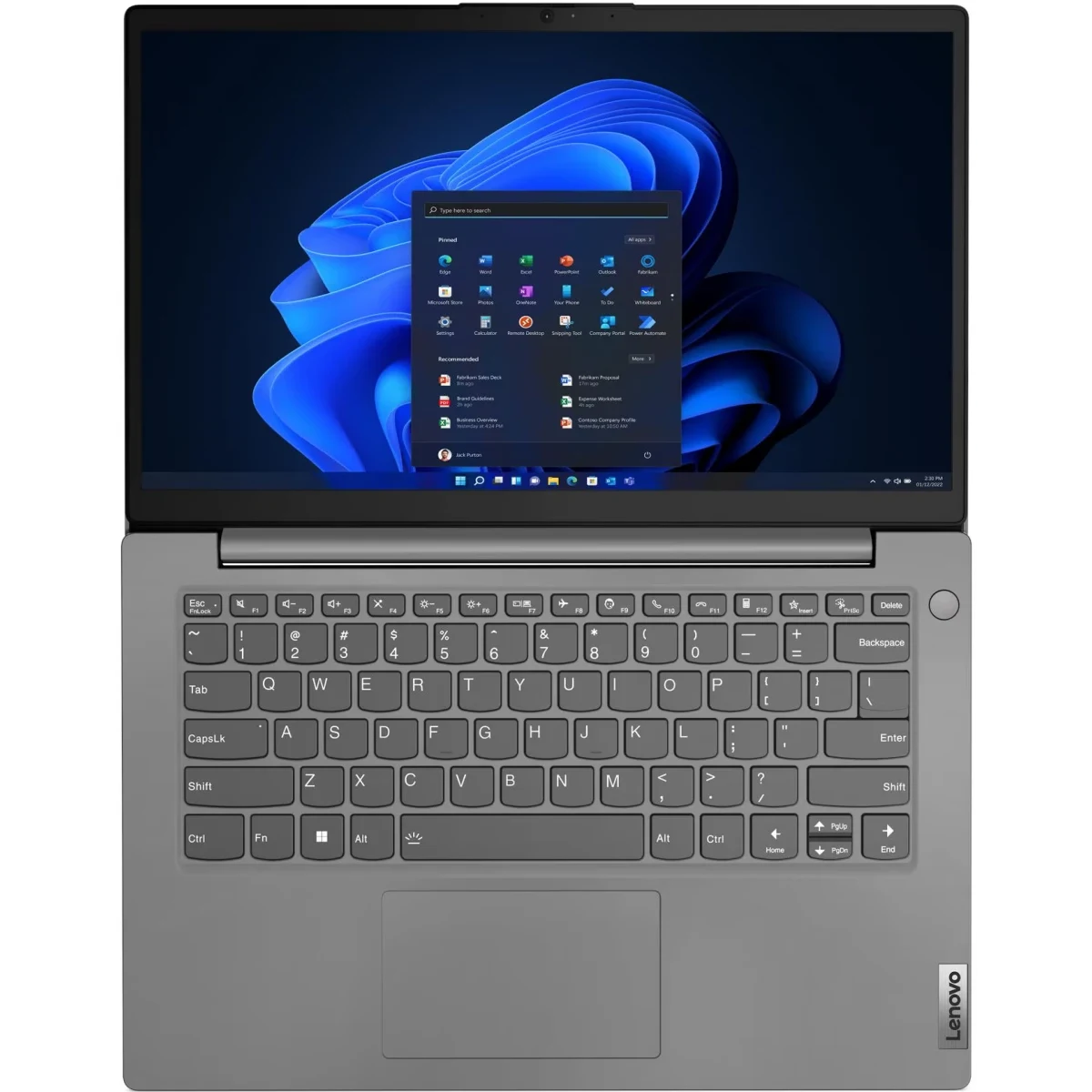 Ноутбук Lenovo V14 G4 IRU (83A000NLIN) 14" FHD, Intel Core i5-13420H, 8Gb, 512Gb SSD, no OS, серый — фото 4