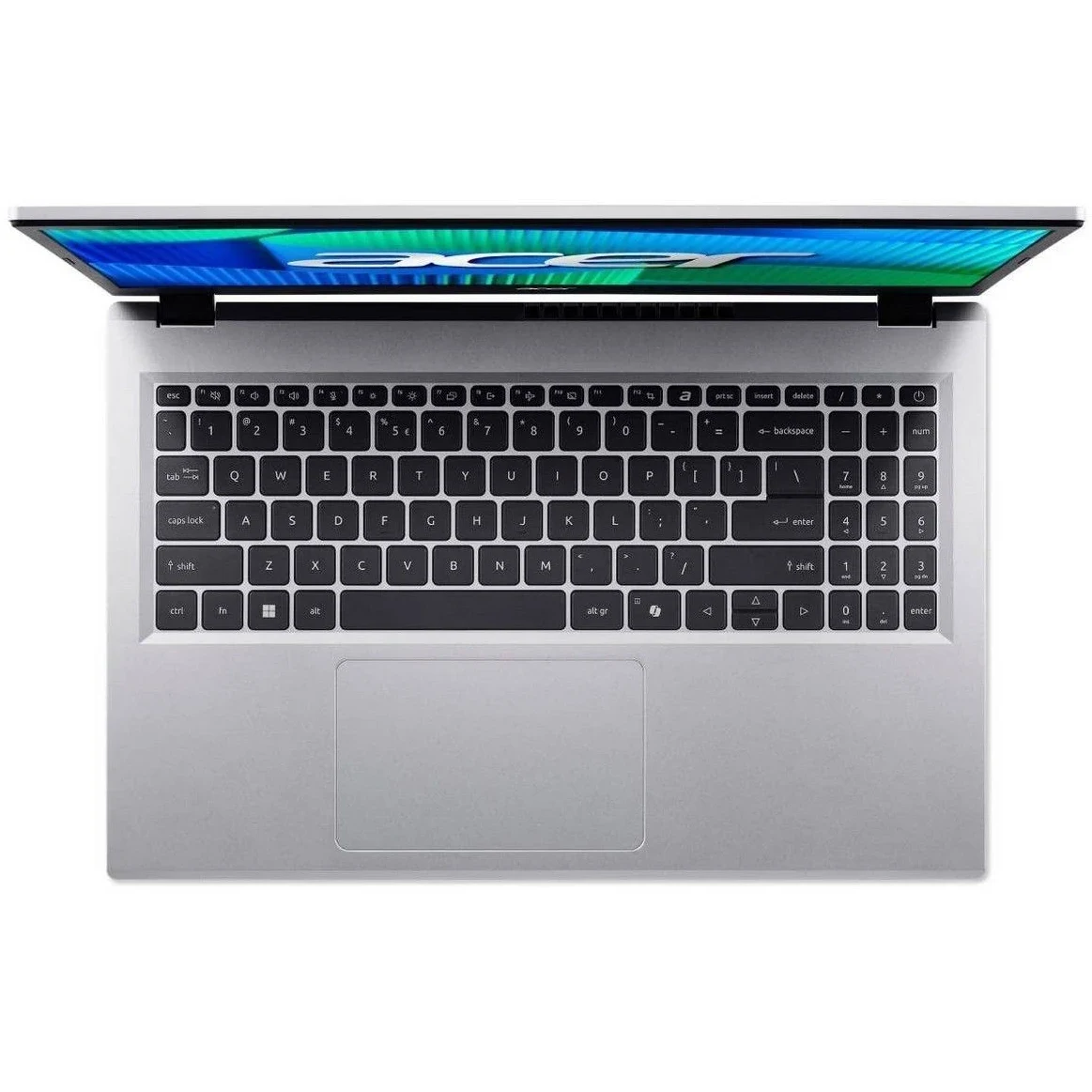 Ноутбук Acer Extensa 15 EX215-57-76DA (NX.EJBER.006) Core i7 13620H 16Gb SSD1Tb Intel UHD Graphics 15.6" IPS FHD (1920x1080) без ОС silver WiFi BT Cam — фото 4