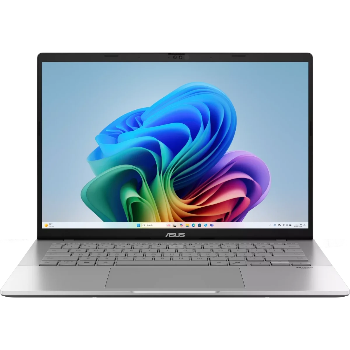 Ноутбук ASUS Vivobook S14 M3407HA (90NB16E2-M00320) AMD Ryzen 7 260 3800MHz/14"/1920x1200/16GB/512GB SSD/AMD Radeon 780M/Wi-Fi/Без ОС Silver
