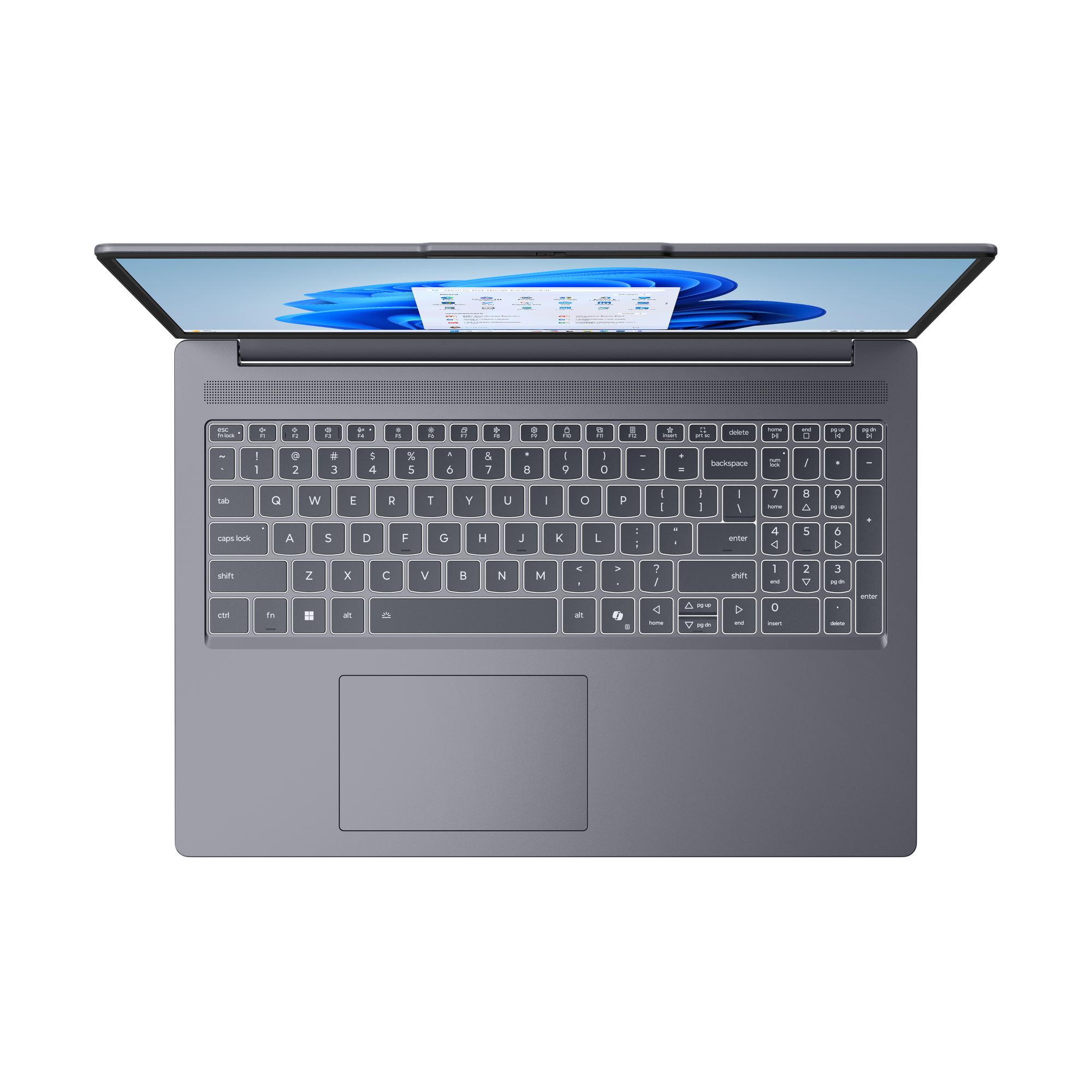 Ноутбук Lenovo IdeaPad Slim 3 16IRH10 (83K2000WRK) 16" WUXGA 1920x1200/Intel Core i5 13420H/16 Gb/512 Gb SSD/Intel UHD Graphics/No OS/серый/1.73 кг — фото 4