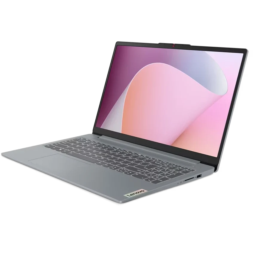 Ноутбук Lenovo IdeaPad Slim 3 15AMN8 (82XQ00EKPS) AMD Ryzen 5 7520U/8Gb (soldered D5)/SSD512Gb/UMA/15.6"/IPS/FHD/1920x1080/60Hz/NoOS/Grey/1.62kg — фото 4