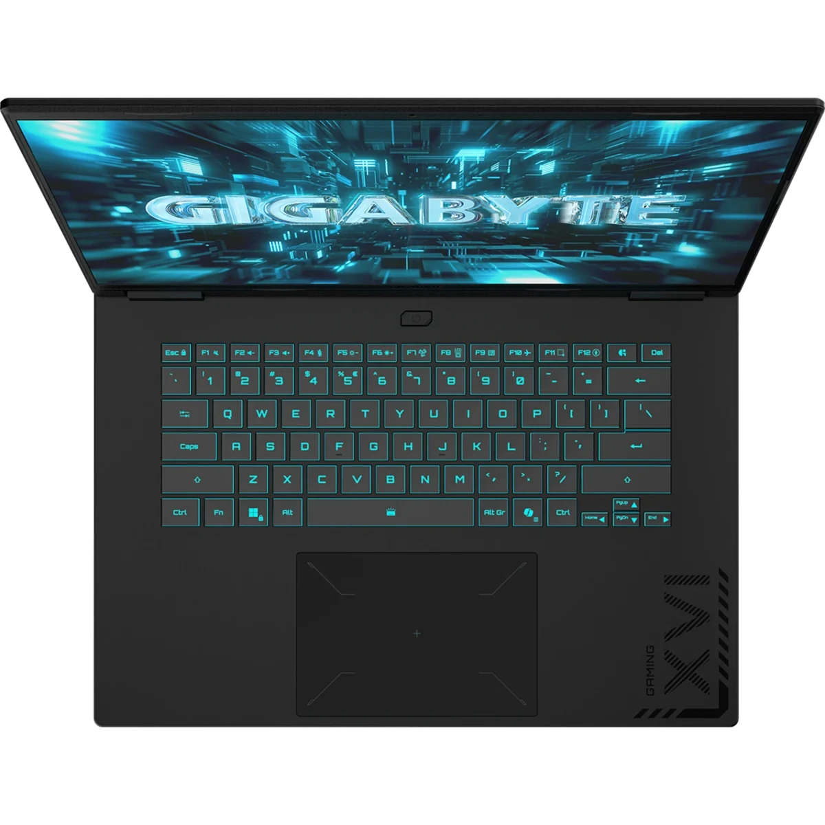 Ноутбук Gigabyte Gaming A16 Pro GA6DH (DYHG5KZCC4SD) Intel Core 7 240H/32Gb/SSD1Tb/RTX5080 16Gb/16"/IPS/WUXGA/2560x1600/165Hz/NoOS/Black/2.3kg — фото 3