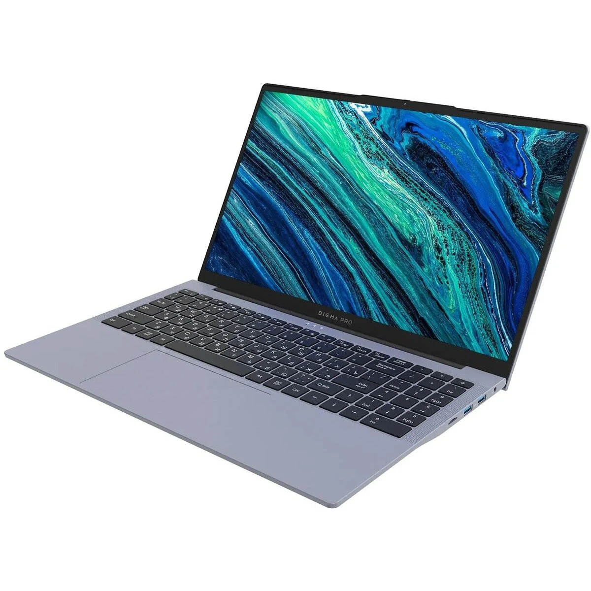 Ноутбук Digma Pro Cursus DN15R5-ADXW10-Win11Pro Ryzen 5 3500U 16Gb SSD512Gb AMD Radeon Graphics 15.6" IPS FHD (1920x1080) grey WiFi BT Cam — фото 6