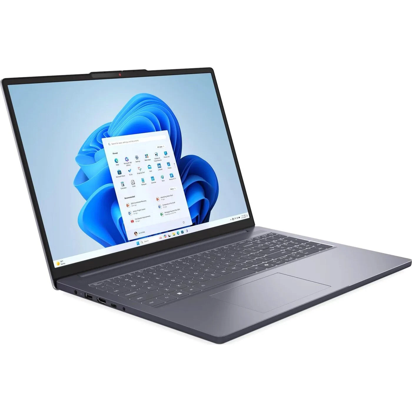 Ноутбук Lenovo IdeaPad Slim 3 16ARP10 (83K8006VPB) Luna Grey