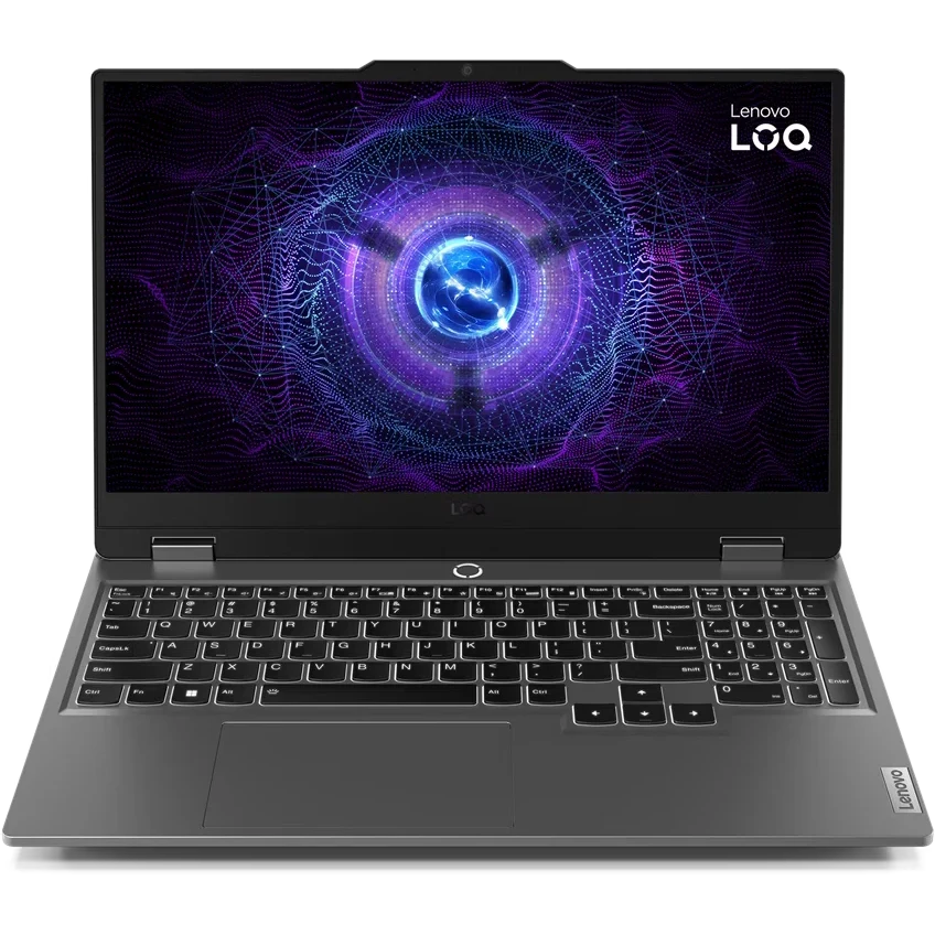 Ноутбук Lenovo LOQ 15IRX9 (83DV01EQSA_32Win11P) Intel Core i5 13450HX 2400MHz/15.6"/1920x1080/32GB/512GB SSD/NVIDIA GeForce RTX 4050 6GB/Wi-Fi — фото 1