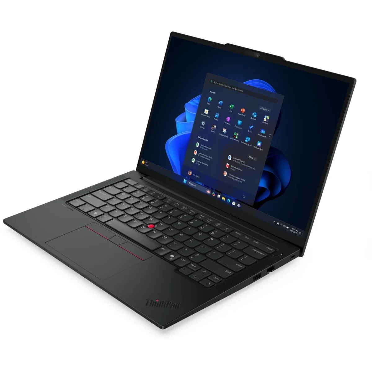 Ноутбук Lenovo ThinkPad E14 Gen 7 (21T9006FIG_Win11P) Intel Core 7 240H 2500MHz/14"/1920x1200/16GB/512GB SSD/Intel Graphics/Wi-Fi/Bluetooth — фото 3