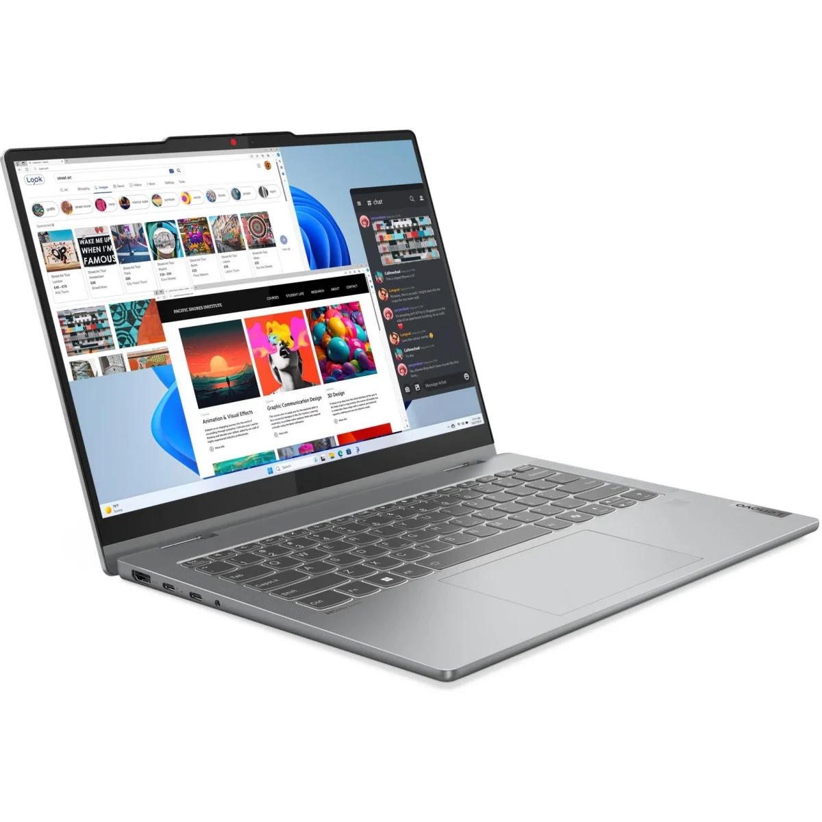 Ноутбук Lenovo IdeaPad 5 2-in-1 14IRH9 (83KX0041PS_Win11P) Intel Core i7 13620H 2400MHz/14"/1920x1200/16GB/512GB SSD/Intel UHD Graphics/Wi-Fi — фото 7