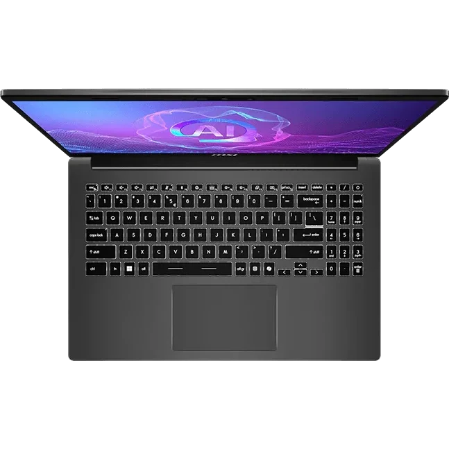 Ноутбук MSI Modern A15 AI+ F3HMG-040XRU (9S7-15SK21-040) AMD Ryzen AI 5 330/16Gb (2*8 D5)/SSD512Gb/UMA/15.6"/IPS/FHD/1920x1080/60Hz/NoOS/RJ-45/Grey — фото 4