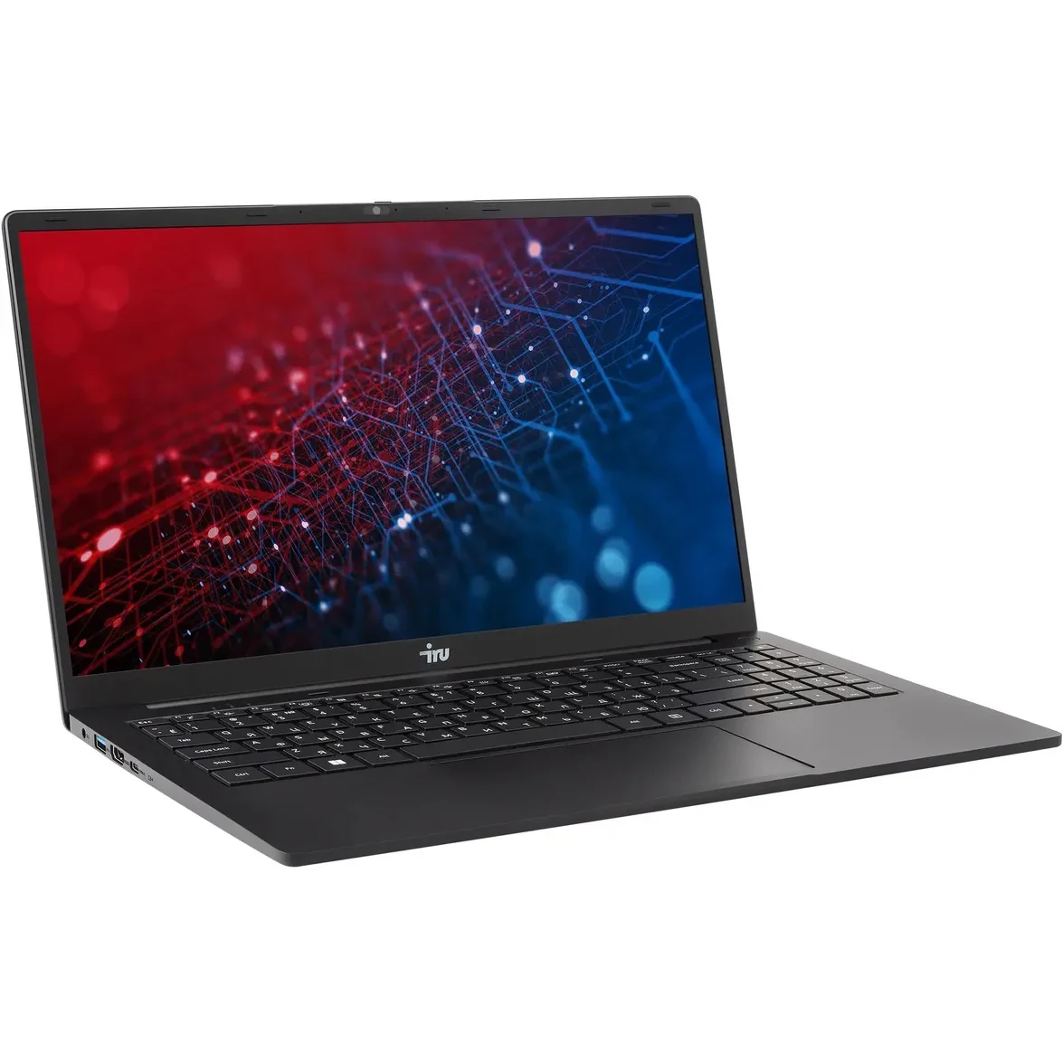 Ноутбук IRU Strato 15ALID4-2168046-Win11Pro Core i7 1280P 16Gb SSD512Gb Intel UHD Graphics 15.6" IPS FHD (1920x1080) black WiFi BT Cam 6000mAh — фото 3
