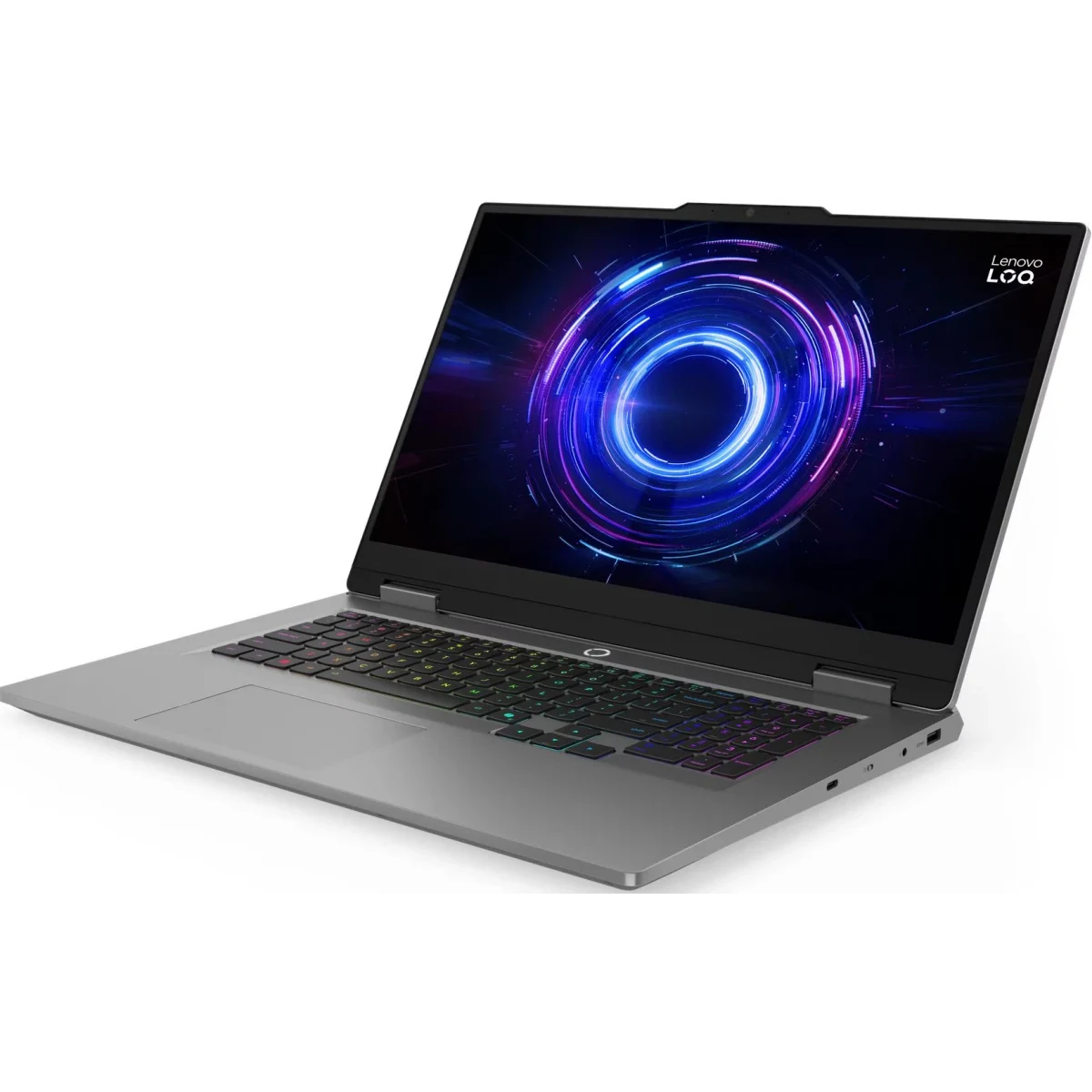 Ноутбук Lenovo LOQ 17IRX10 (83JH003NRK) Core i7 14700HX 32Gb SSD1Tb NVIDIA GeForce RTX 5070 8Gb 17.3" IPS FHD (1920x1080) без ОС grey WiFi BT Cam — фото 2