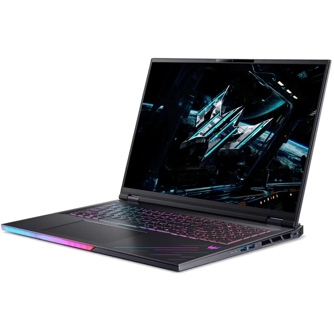 Ноутбук Acer Predator Helios 18 AI PH18-73-90RU (NH.QVZCD.007) Core Ultra 9 275HX 16Gb SSD1Tb NVIDIA GeForce RTX5080 16Gb IPS WQXGA безОС black WiFi — фото 3