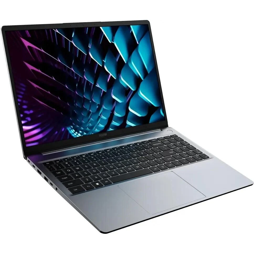 Ноутбук Tecno MegaBook K16SDA (71003300341) Ryzen 5 7430U 16Gb SSD512Gb AMD Radeon Graphics 16" IPS WUXGA (1920x1200) Win11Home grey WiFi BT Cam — фото 2