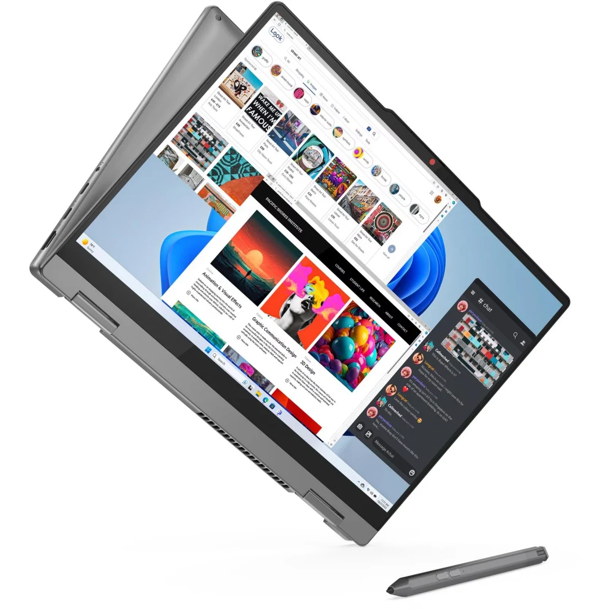 Ноутбук Lenovo IdeaPad 5 2-in-1 14IRH9 (83KX0041PS_Win11P) Intel Core i7 13620H 2400MHz/14"/1920x1200/16GB/512GB SSD/Intel UHD Graphics/Wi-Fi — фото 5