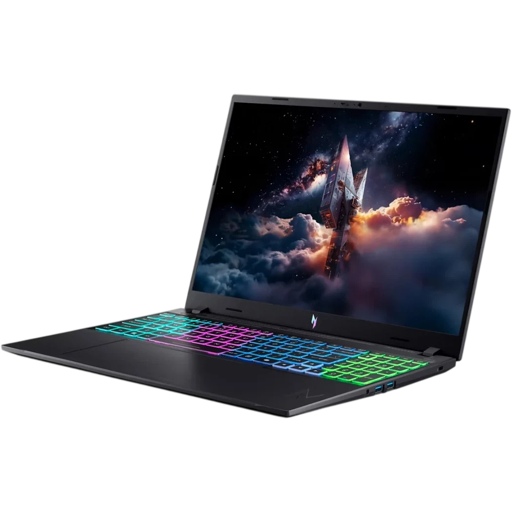 Ноутбук Acer Nitro V 16S ANV16-I31-71BH (NH.U5CCD.002) Core 7 240H 16Gb SSD512Gb NVIDIA GeForce RTX 5060 8Gb 16" IPS WUXGA (1920x1200) безОС black WiFi — фото 3