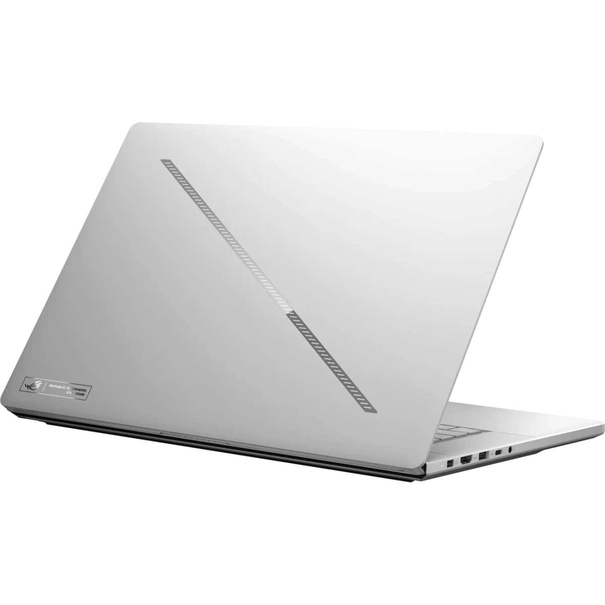 Ноутбук Asus ROG Zephyrus G16 GU606AR-TB032 (90NR0PC1-M001J0) Core Ultra 9 386H 32Gb SSD1Tb NVIDIA GeForce RTX5070Ti 12Gb OLED 2.5K безОС white WiFi BT — фото 5