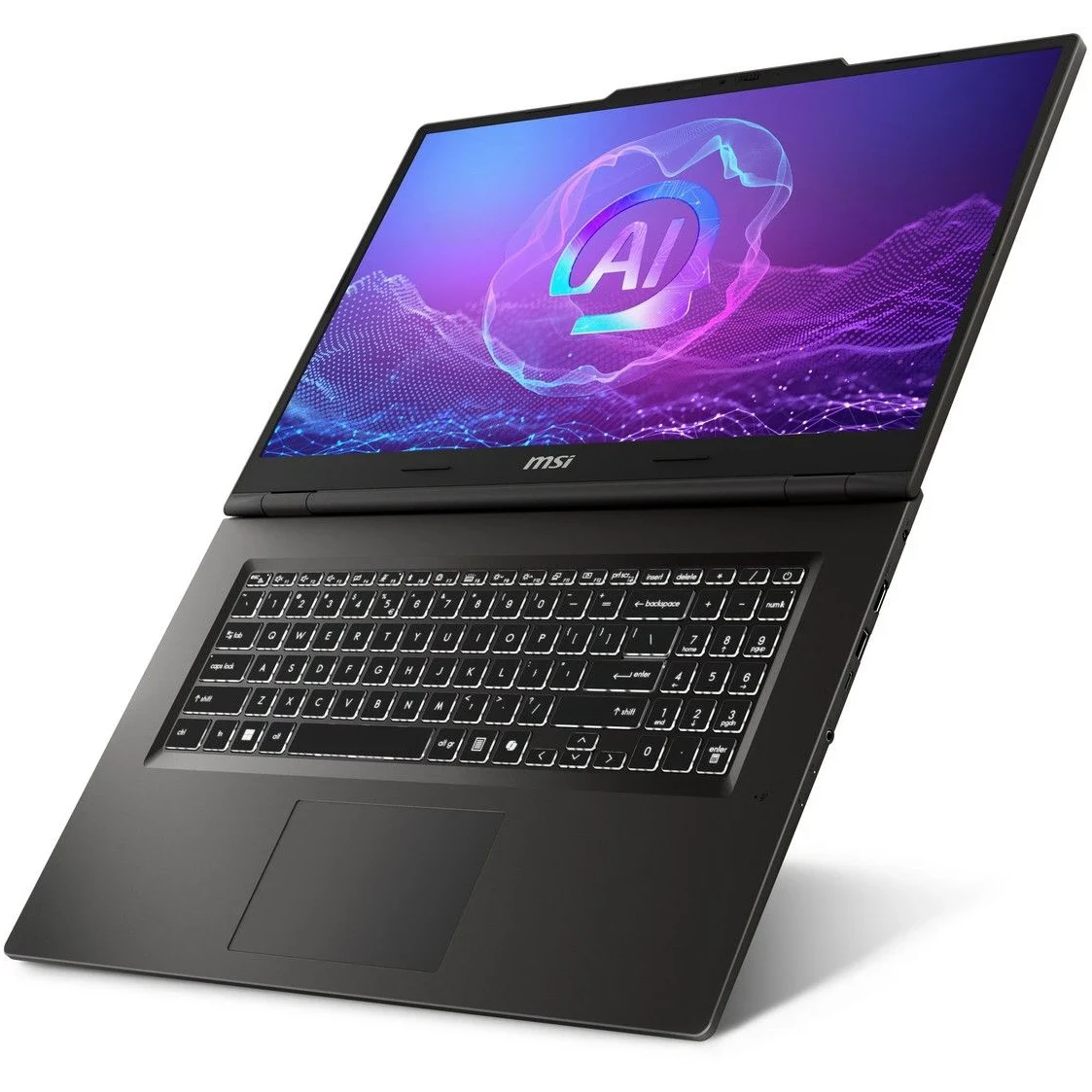 Ноутбук MSI VenturePro 17 AI A2HVEG-029XRU (9S7-17U111-029) Intel Core Ultra 5 225H/16Gb (2*8 D5)/SSD512Gb/RTX4050 6Gb (45W)/17.3"/IPS/1920x1080/NoOS — фото 8