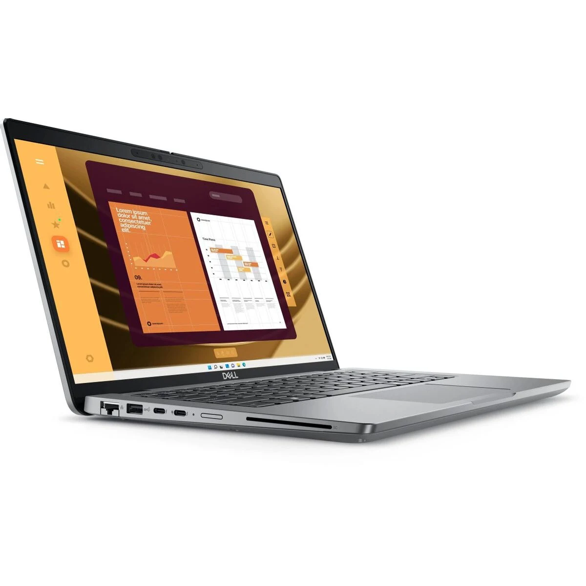 Ноутбук Dell Latitude 5450-7560 Core Ultra 7 155U 16Gb SSD512Gb Intel Arc 14" WVA FHD 1920x1080 Linux black WiFi BT Cam — фото 3