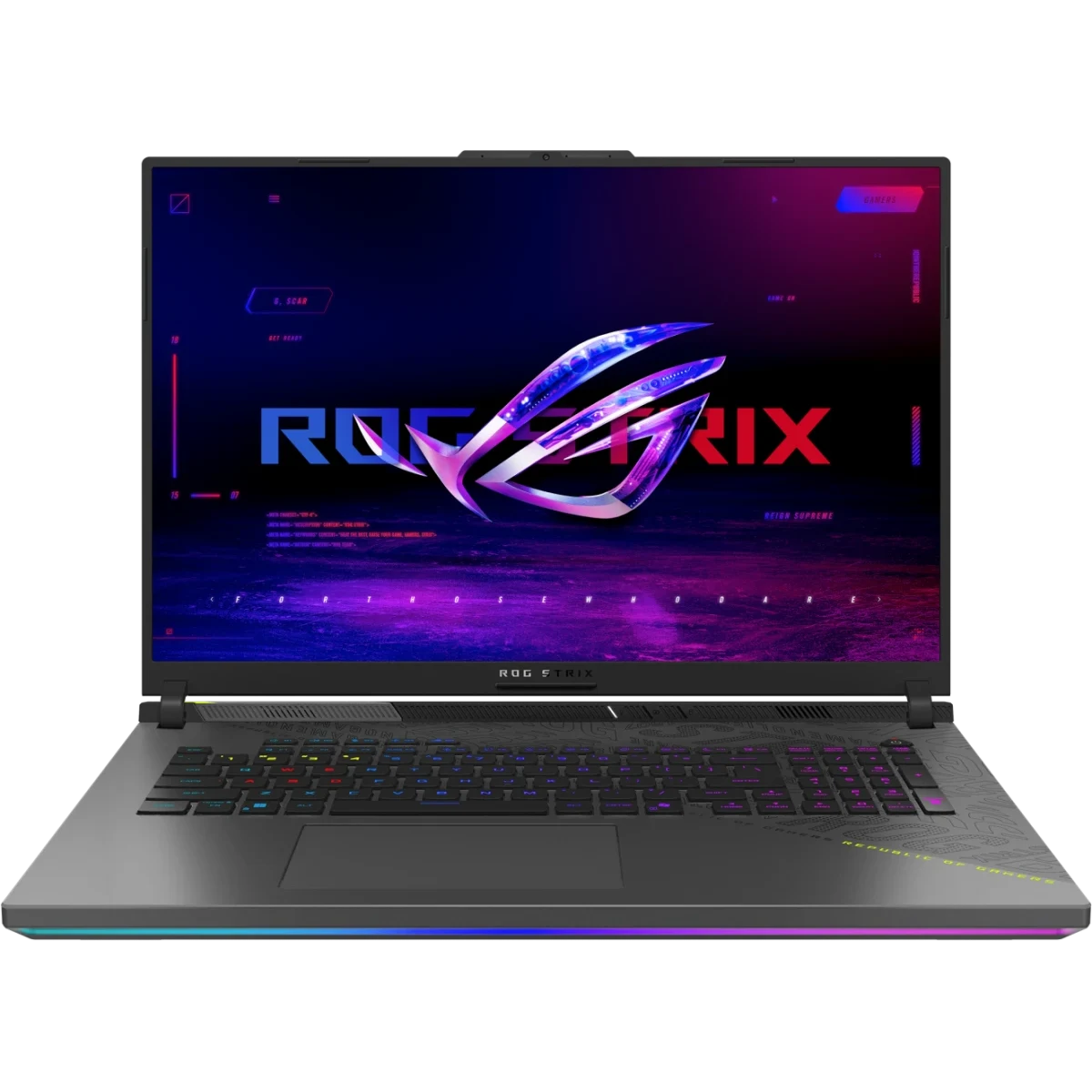 Ноутбук ASUS ROG Strix G18 G814PM-S8117 (90NR0L29-M005X0_Win11P) AMD Ryzen 9 8940HX 2400MHz/18"/1920x1200/16GB/512GB SSD/NVIDIA GeForce RTX 5060 8GB