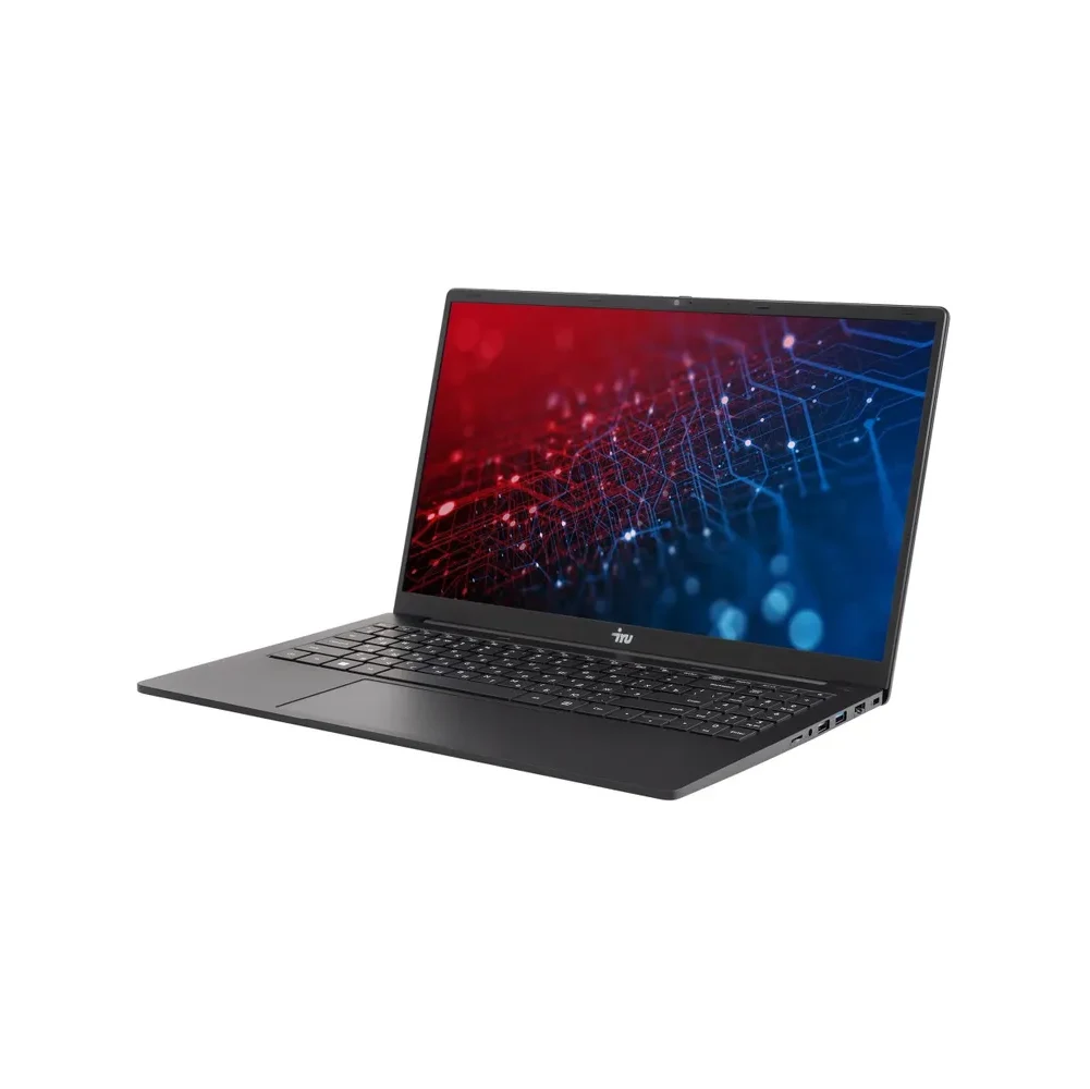 Ноутбук IRU Strato 15ALID5 (2150073) Core i5 1235U 16Gb SSD512Gb Intel UHD Graphics 15.6" IPS FHD (1920x1080) Windows 11 Pro black WiFi BT Cam 6000mAh — фото 2