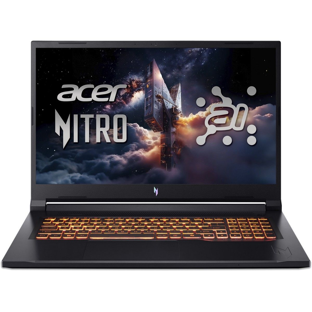 Ноутбук Acer Nitro V 17 AI ANV17-41-R6A6 (NH.QYVCD.005_32) AMD Ryzen 7 260 3800MHz/17.3"/1920x1080/16GB/1024GB SSD/NVIDIA GeForce RTX 5060 8GB/Без ОС — фото 1