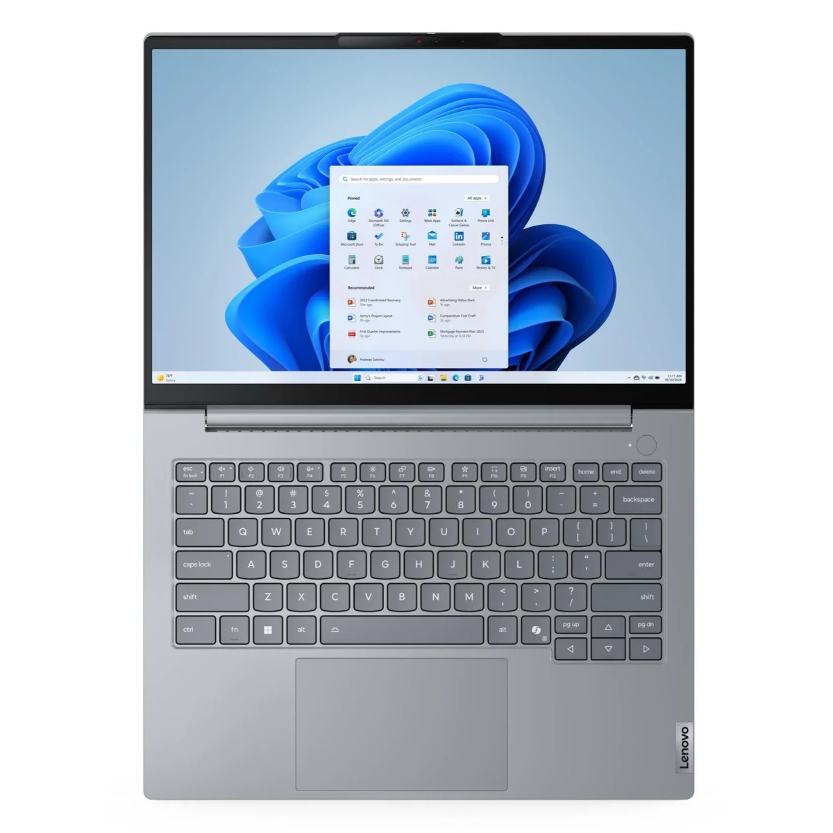 Ноутбук Lenovo ThinkBook 14 G8 IRL (21SG0044GP_24Win11P) Intel Core 7 240H 2500MHz/14"/1920x1200/24GB/512GB SSD/Intel Graphics/Wi-Fi/Bluetooth — фото 4