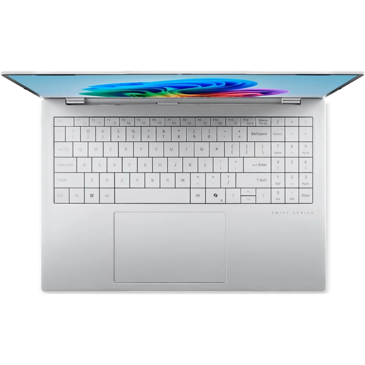 Ноутбук Acer Swift Air 16 SFA16-61M-R721 (NX.DJBCD.002-Win11Pro) Ryzen AI 7 350 16Gb SSD 1Tb AMD Radeon Graphics 16 WUXGA OLED 50Вт*ч Серебристый — фото 4