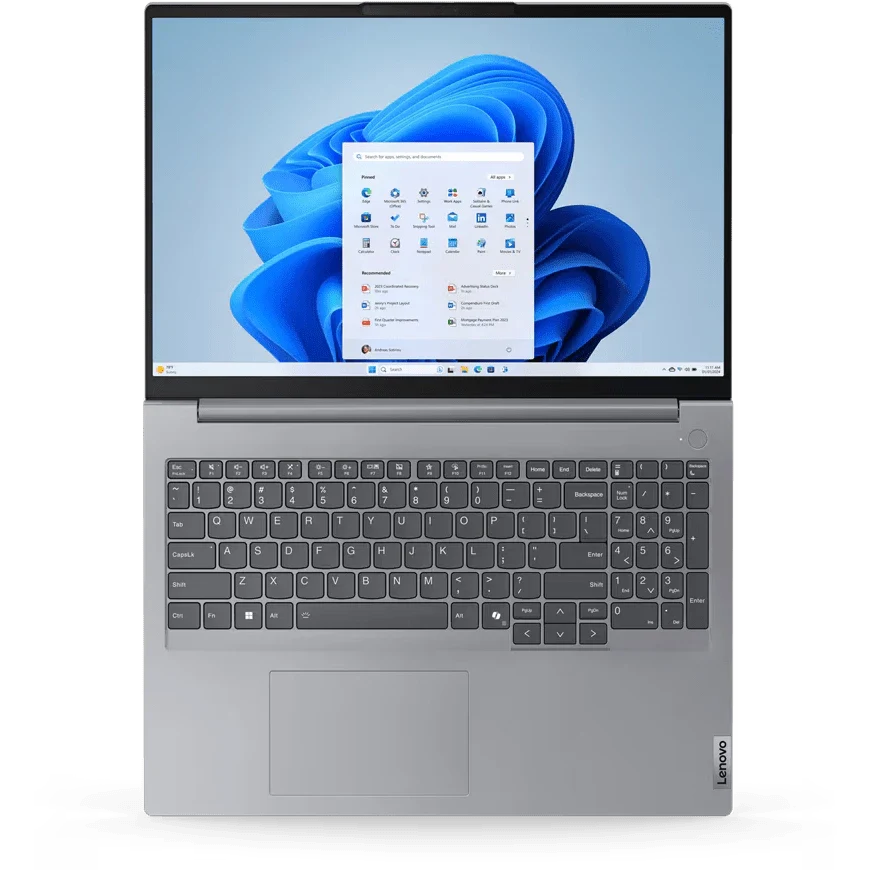 Ноутбук Lenovo ThinkBook 16 G7 IML (21MSA0G2RK) Intel Core Ultra 5 125U 1300MHz/16"/1920x1200/16GB/512GB SSD/Intel Graphics/Wi-Fi/Bluetooth/Без ОС — фото 4
