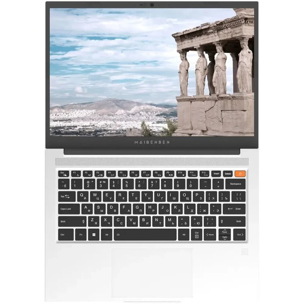 Ноутбук Maibenben B114C-R576UMF1SPSRE2 14"(1920x1200 IPS (60Hz)/AMD Ryzen 5 7640HS(4.3Ghz)/16384Mb/512PCISSDGb/Int:AMD Radeon 760M/Cam/BT — фото 11