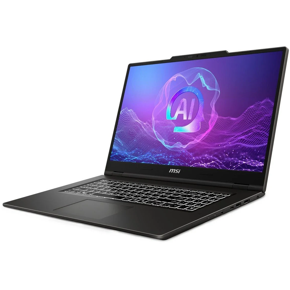 Ноутбук MSI VenturePro 17 AI A2HVEG-029XRU (9S7-17U111-029) Intel Core Ultra 5 225H/16Gb (2*8 D5)/SSD512Gb/RTX4050 6Gb (45W)/17.3"/IPS/1920x1080/NoOS — фото 3