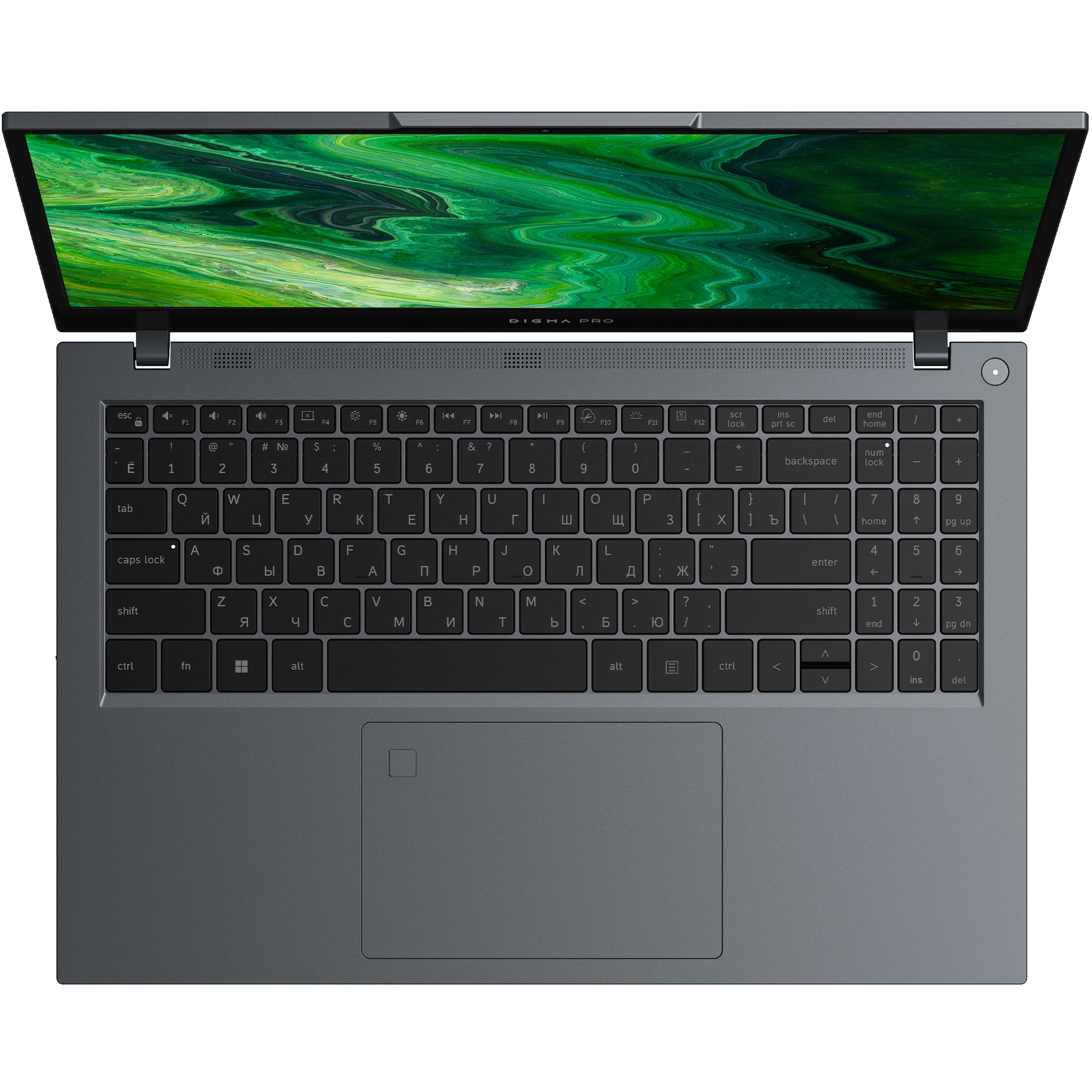 Ноутбук Digma Pro Fortis M DN15P7-ADXW05 Core i7 1355U 16Gb SSD512Gb Intel UHD Graphics 15.6" IPS FHD (1920x1080) Wind 11 Pro grey WiFi BT Cam — фото 2