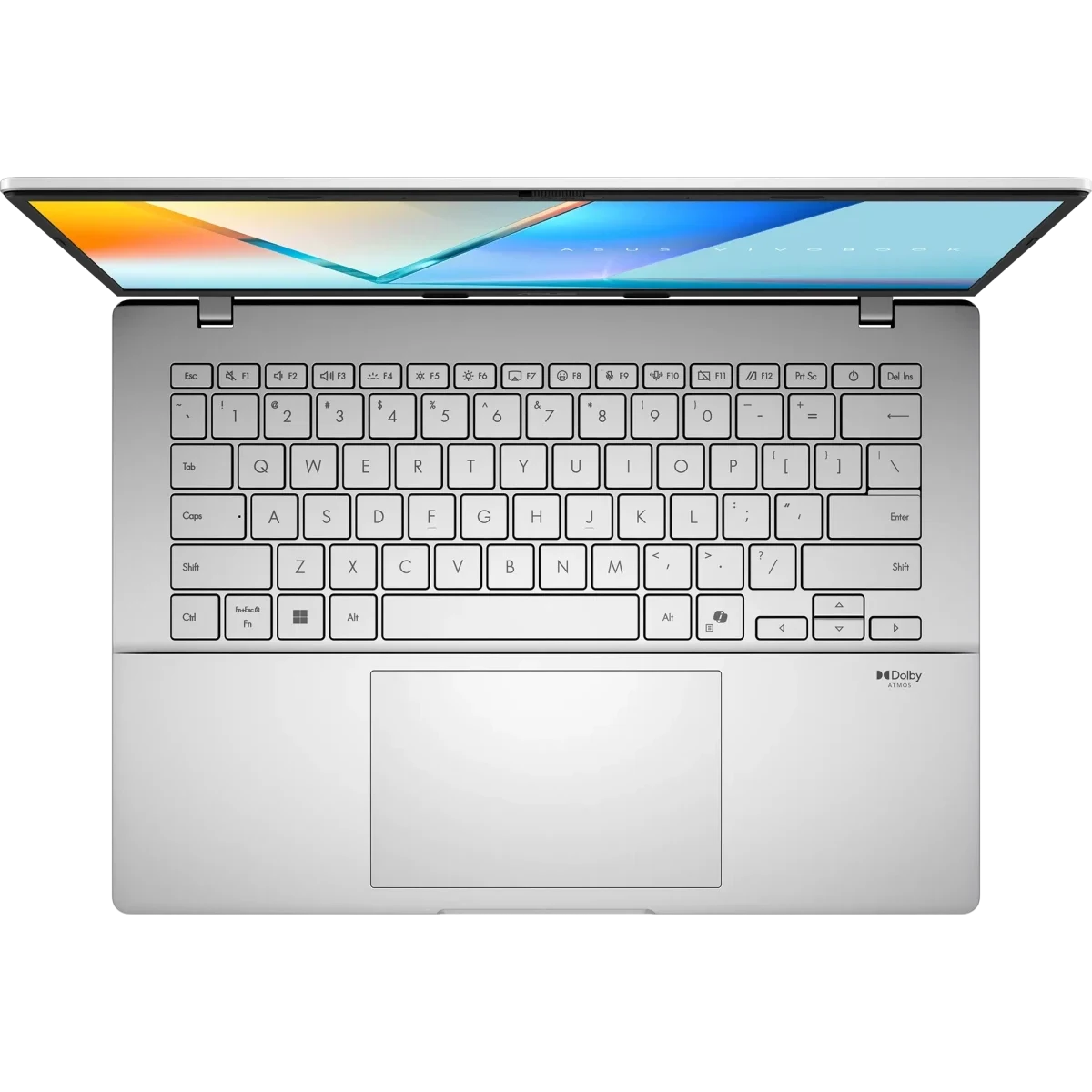 Ноутбук ASUS Vivobook S14 M3407HA (90NB16E2-M00320) AMD Ryzen 7 260 3800MHz/14"/1920x1200/16GB/512GB SSD/AMD Radeon 780M/Wi-Fi/Без ОС Silver — фото 4