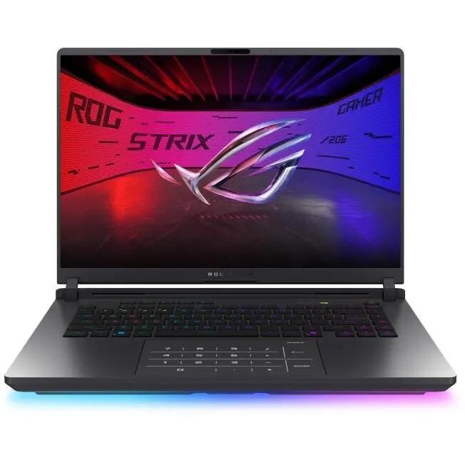 Ноутбук ASUS ROG Strix G16 G615LW-S5082 (90NR0LG1-M00350) Ultra 9 275HX 32Gb SSD 1Tb NVIDIA RTX 5080 16Gb 16 WQXGA IPS 90Вт*ч No OS Серый