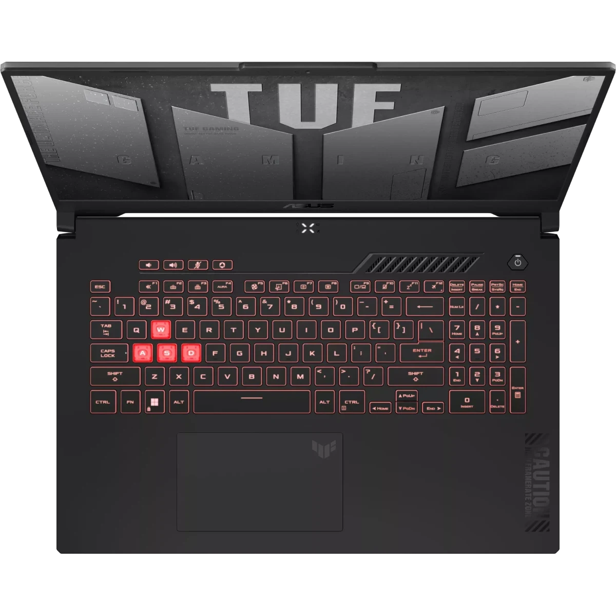Ноутбук ASUS TUF Gaming A17 FA707NUG (90NR0EF5-M009A0) AMD Ryzen 7 7445HS/16Gb (D5)/SSD512Gb/RTX4050 6Gb (115W)/17.3"/IPS/FHD/1920x1080/NoOS/Mecha Gray — фото 4
