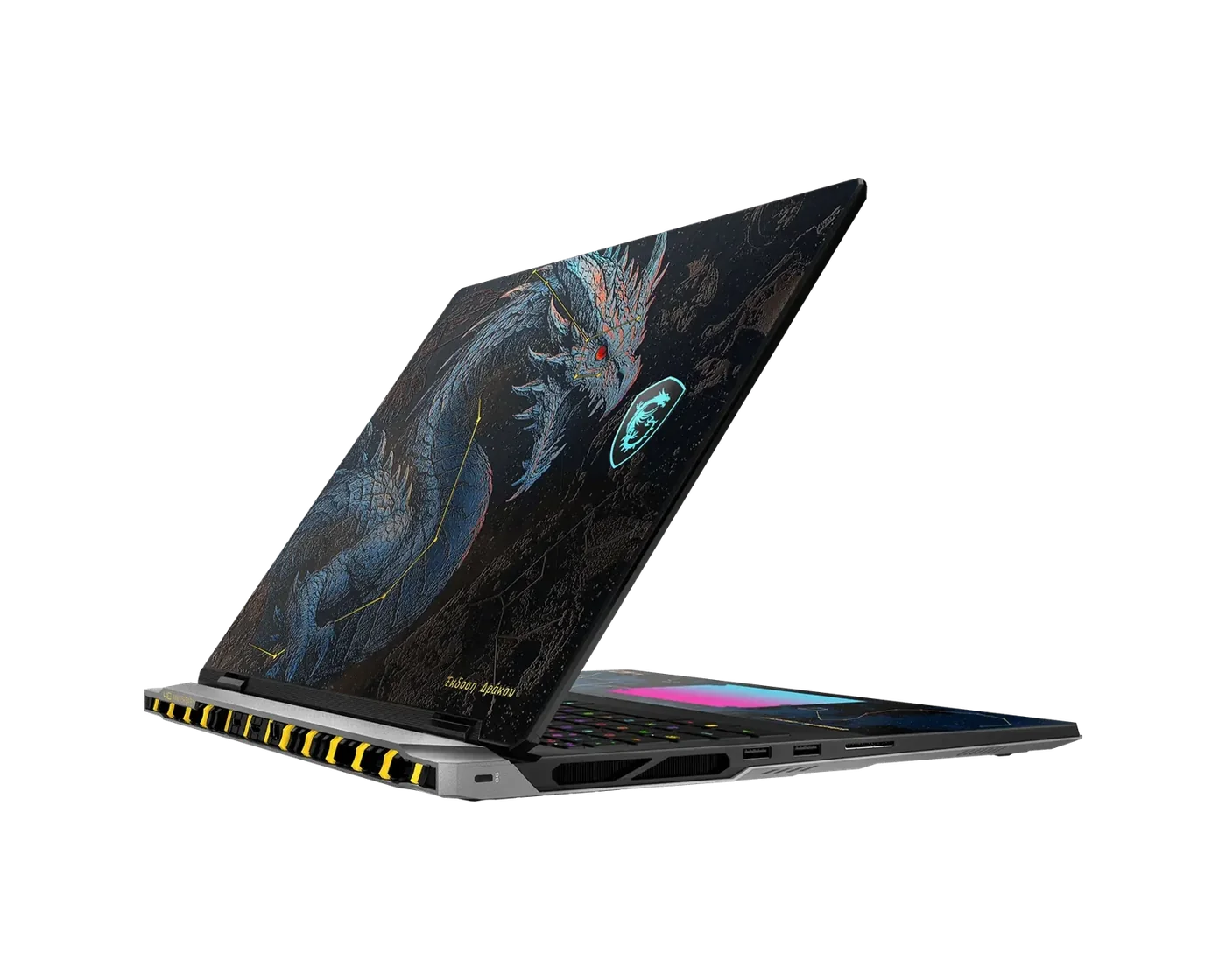 Ноутбук MSI Titan Dragon Edition 18 HX A2WJ-1251RU (9S7-1824D6-1251) 18", IPS, Core Ultra 9 290HX Plus 2.7ГГц, 24-ядерный, 96ГБ DDR5, 2ТБ + 2ТБ SSD — фото 3
