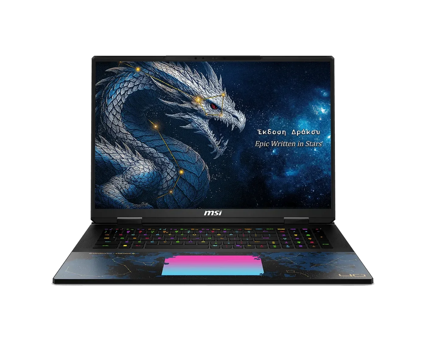 Ноутбук MSI Titan Dragon Edition 18 HX A2WJ-1251RU (9S7-1824D6-1251) 18", IPS, Core Ultra 9 290HX Plus 2.7ГГц, 24-ядерный, 96ГБ DDR5, 2ТБ + 2ТБ SSD