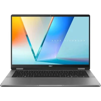 Ноутбук Asus Vivobook 14 Flip TP3407AA-SG111W (90NB17C1-M007C0-Win11H) Core Ultra 7 355 16Gb SSD512Gb Intel Graphics OLED Touch WUXGA (1920x1200) grey