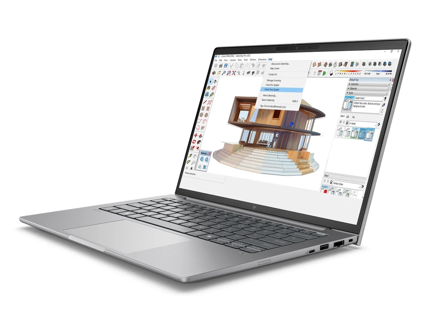 Ноутбук HP ZBook 8 G1i 14 (C9FV7ES) Core U7-255H,14" WUXGA(1920x1200) IPS AG 300nits, NVIDIA RTX 500 ADA 4GB, 16Gb DDR5(1) 1Tb SSD PCIe NVMe, 77Wh LL — фото 3