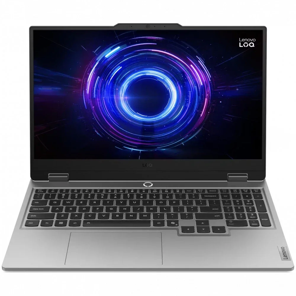 Ноутбук Lenovo LOQ 15IRX10 (83JE00WTIN) Intel Core i7-14700HX/16Gb (1*16 D5)/SSD1Tb/RTX5060 8Gb (100W)/15.6"/IPS/FHD/1920x1080/144Hz/NoOS/Luna Grey — фото 2